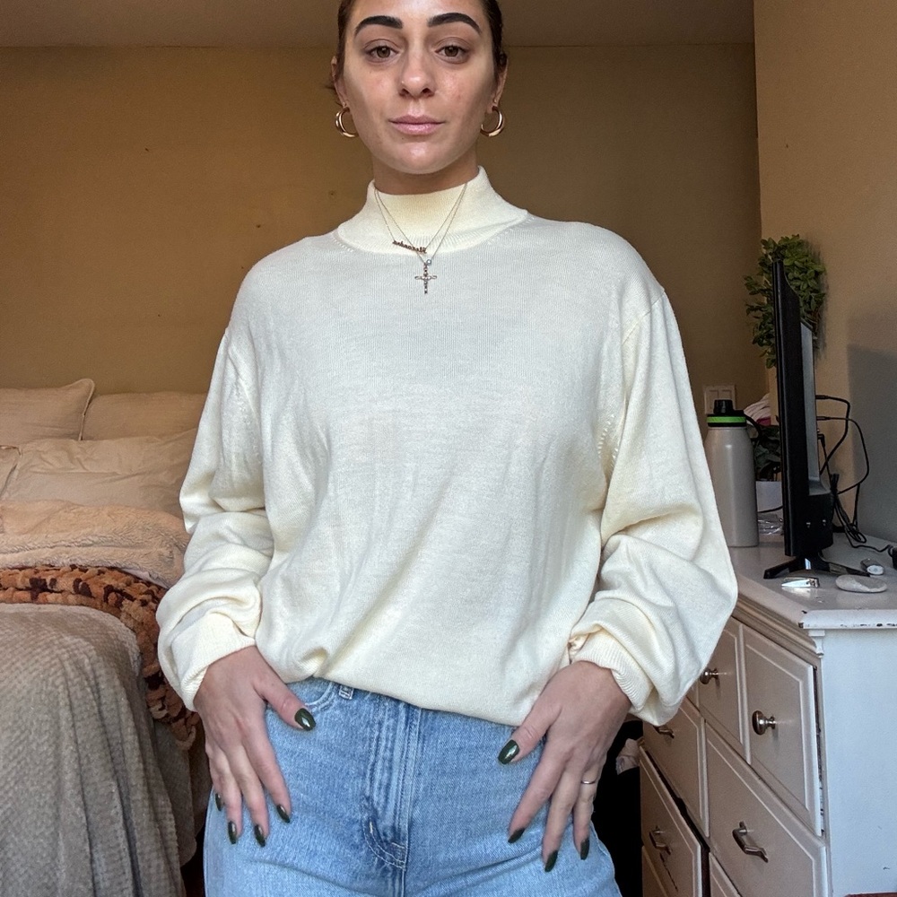 JOS. A. BANK | Cream Wool Sweater